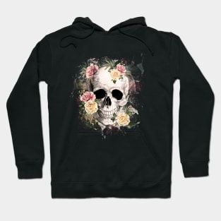 Sage Tribe Skull With roses Hoodie